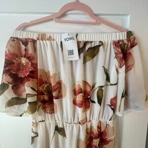 Yoins Maxi Floral Dress
